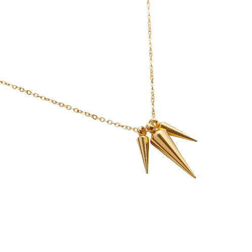 Be Feisty Spike Necklace